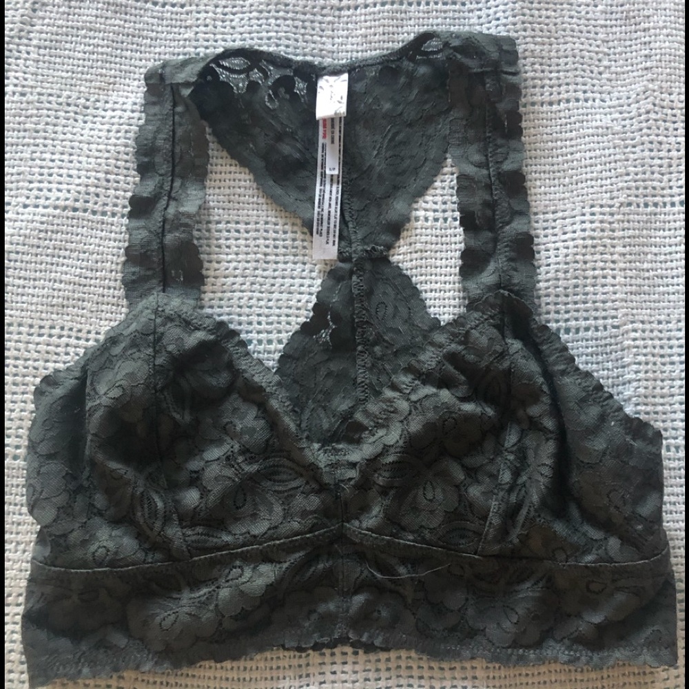 Free People Galloon Racerback Bralettes size S